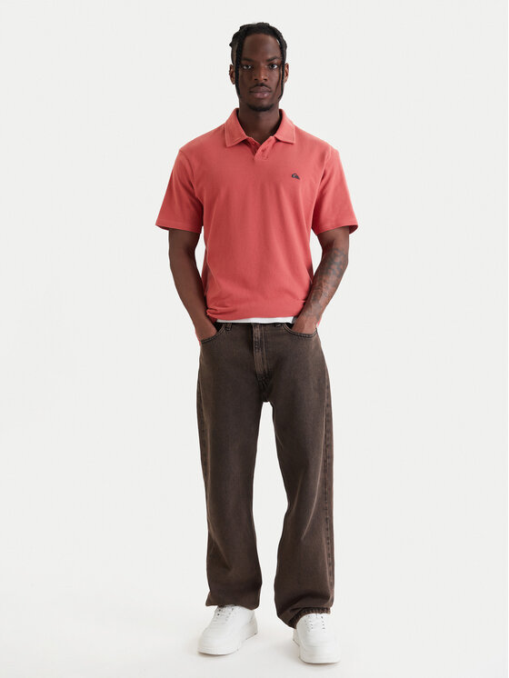 Quiksilver Quiksilver Polo Mw Pique Polo EQYKT04392 Μπορντό Regular Fit