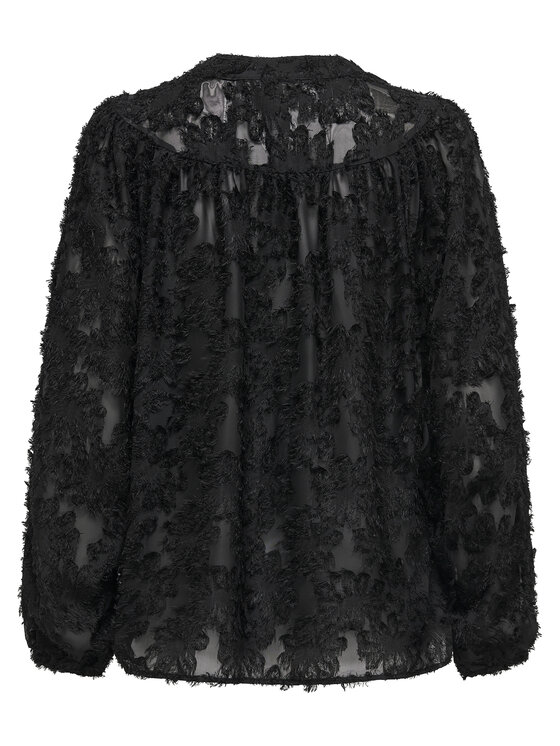 ONLY ONLY Majica Korsa 15360837 Crna Oversize