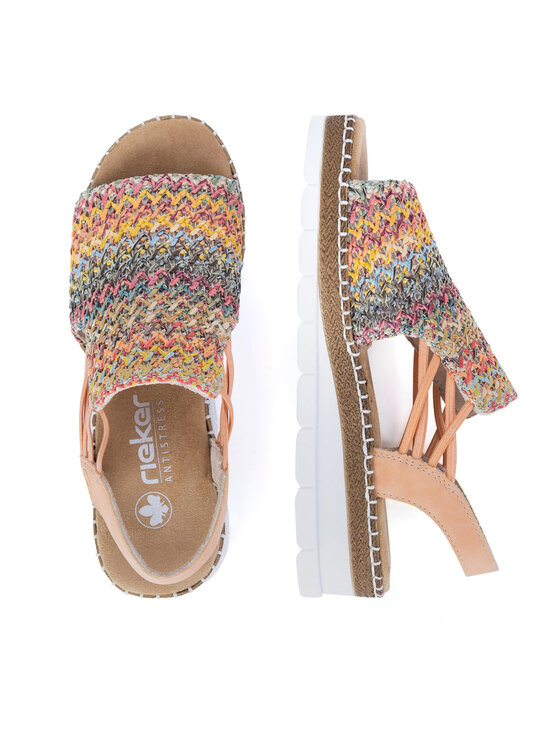 Rieker Rieker Σανδάλια V1241-90 Έγχρωμο