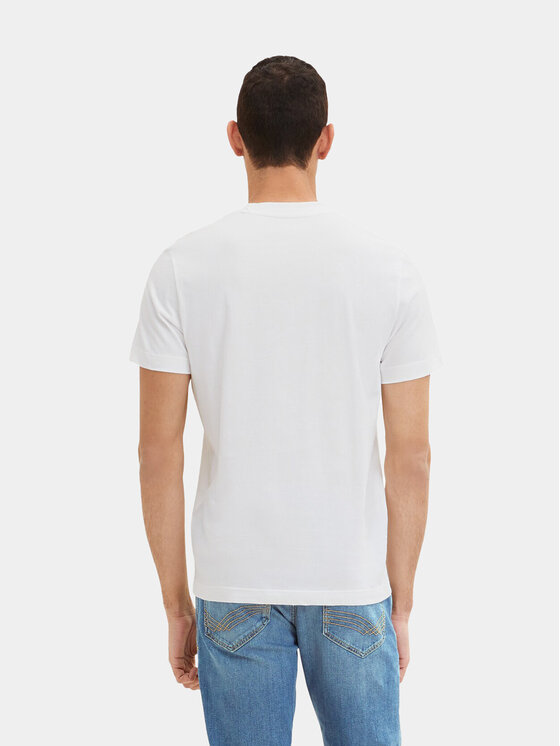 Tom Tailor Tom Tailor T-shirt 1035611 Bijela Regular Fit