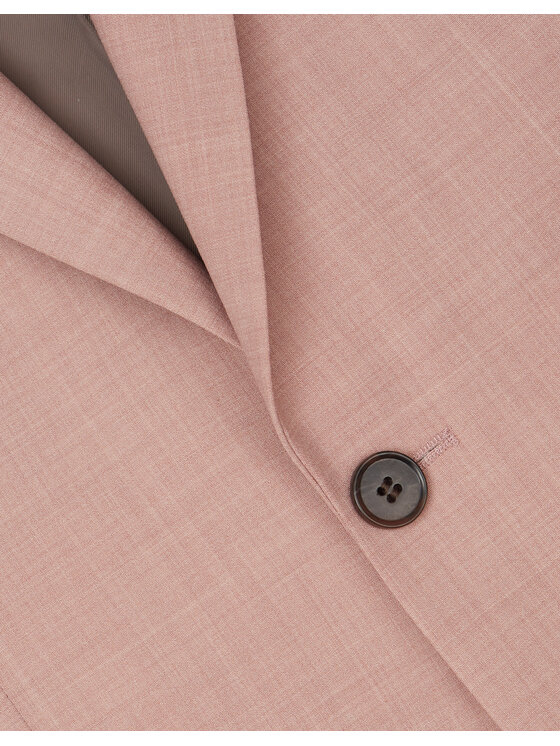 Borgio Borgio Marynarka badia Różowy Slim Fit