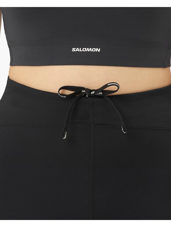 Salomon Salomon Legginsy SHAKEout CORE TIGHTS W Czarny Close Fit