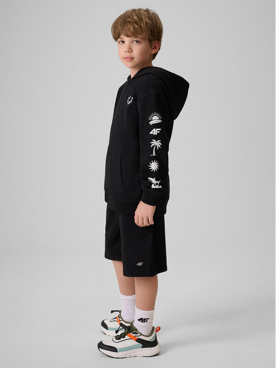 4F 4F Szorty sportowe SKATE & RIDE Czarny Regular Fit