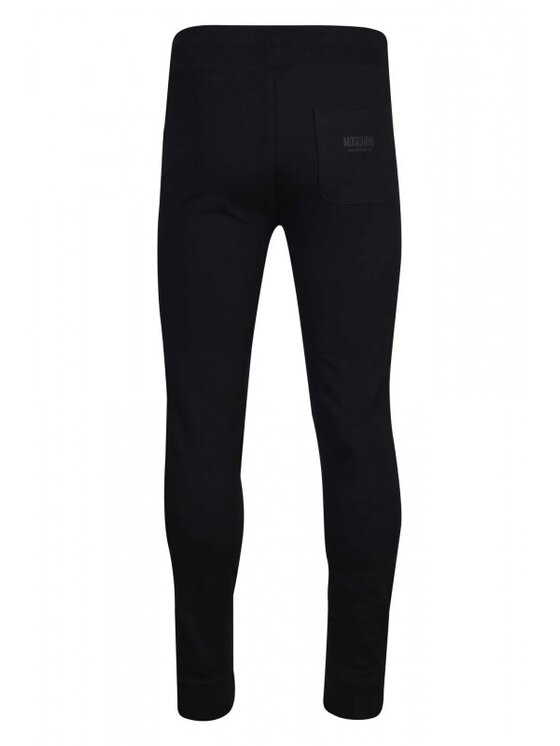 MOSCHINO MOSCHINO Spodnie dresowe V1A6884 4413 0557 Czarny Regular Fit