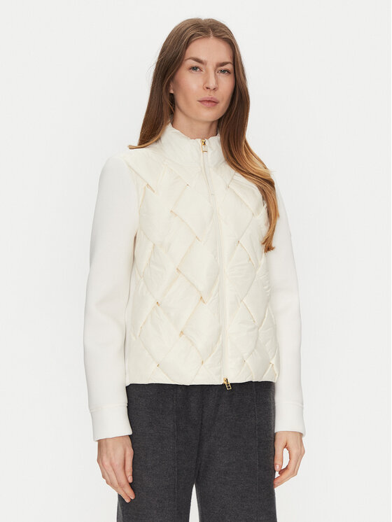 JOOP! JOOP! Átmeneti kabát 58 O58Oria 10018874 30044774 Ekru Regular Fit