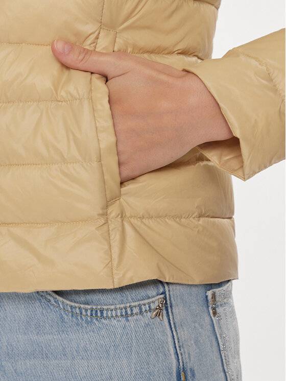 Patrizia Pepe Patrizia Pepe Pehelykabát CO0178/A503-B182 Bézs Regular Fit