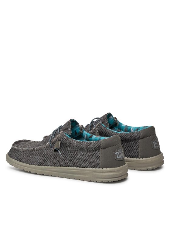 Hey Dude Hey Dude Sneakersy Hey Dude Wally Sox Szary