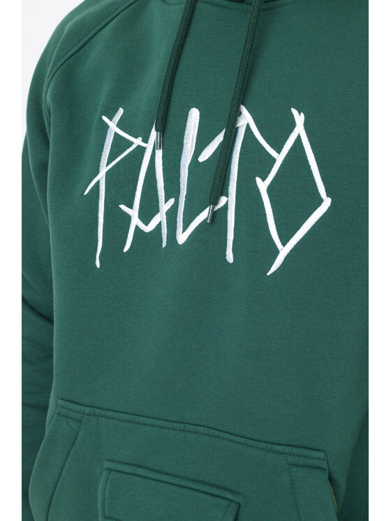 Palto Palto Bluza Logo Zielony Comfort Fit