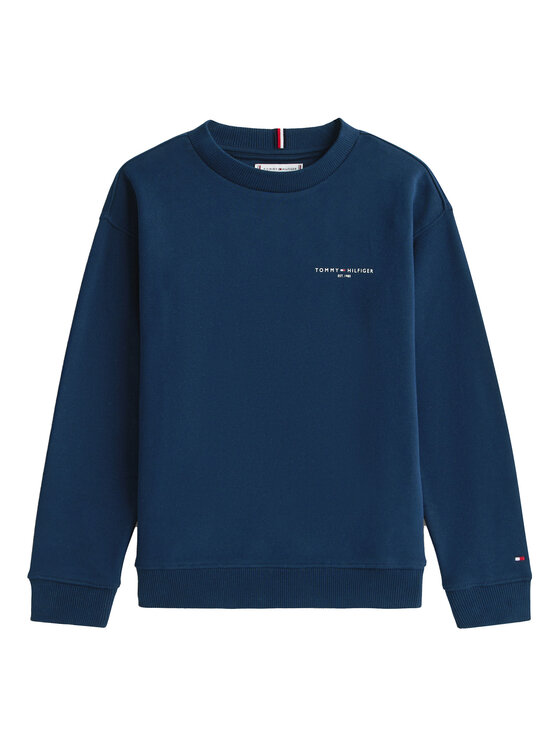 Tommy Hilfiger Tommy Hilfiger Pulóver Mini Corp KS0KS00665 D Sötétkék Regular Fit