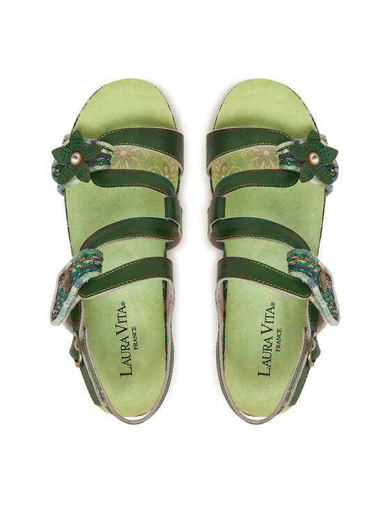 Laura Vita Laura Vita Босоніжки Beclindao 20 Зелений