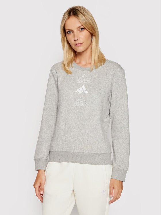 Felpa Essentials GL1410 Grigio Regular Fit