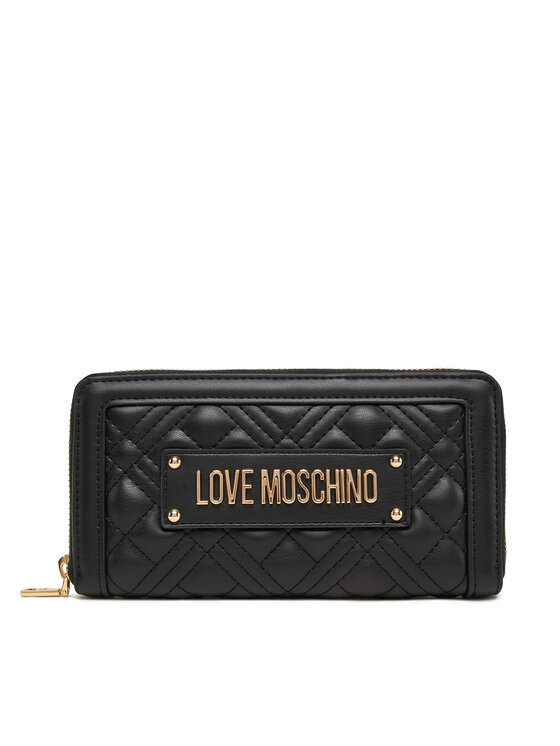 LOVE MOSCHINO Duży Portfel Damski JC5600PP1NLA0000 Czarny
