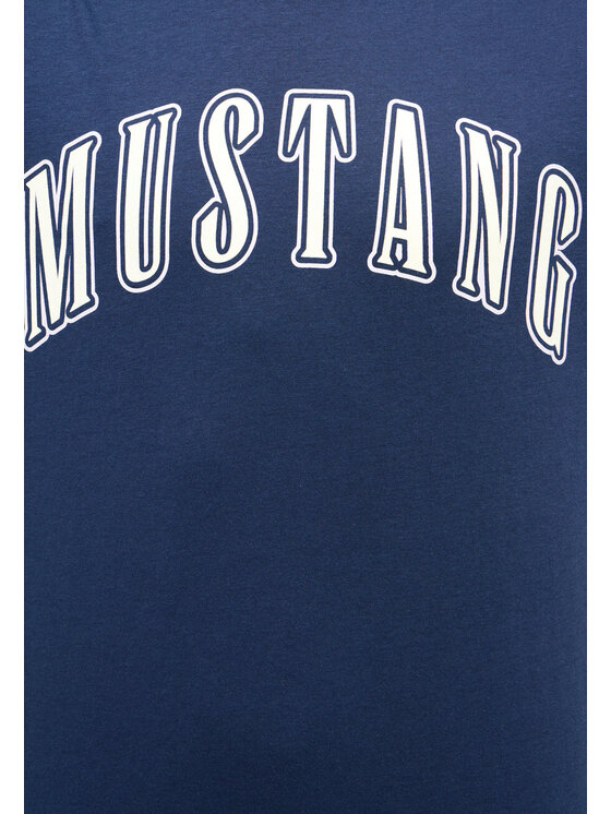 Mustang Mustang T-shirt AUSTIN Blu Regular Fit