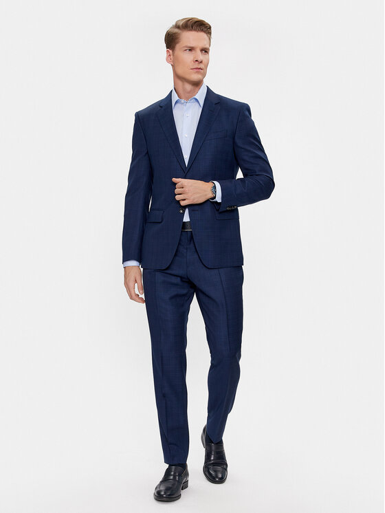 BOSS Boss Костюм H-Huge 50509502 Cиній Slim Fit