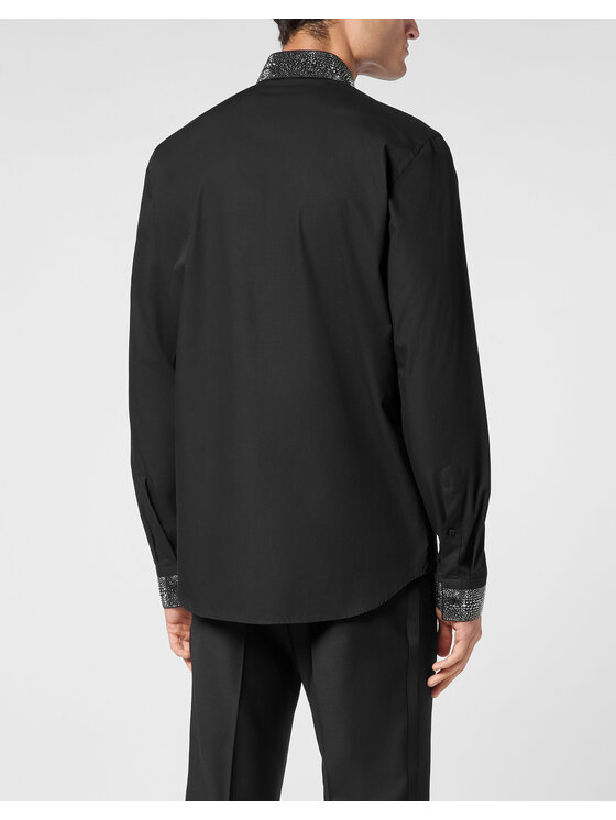PHILIPP PLEIN PHILIPP PLEIN Camicia 11467 Nero Slim Fit