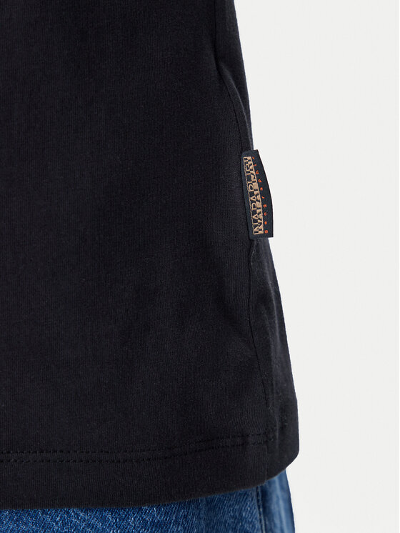Napapijri Napapijri T-Shirt NP0A4IP1 Μαύρο Regular Fit
