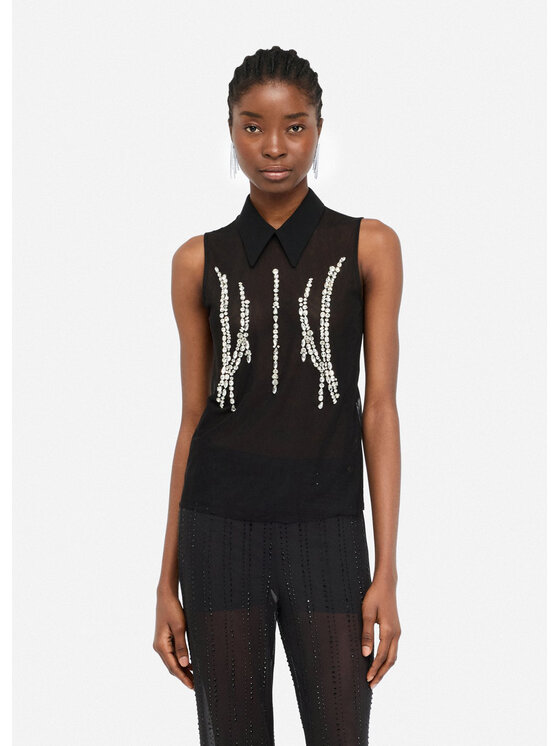 Liu Jo Liu Jo Top CF5123J496322222 Nero Regular Fit