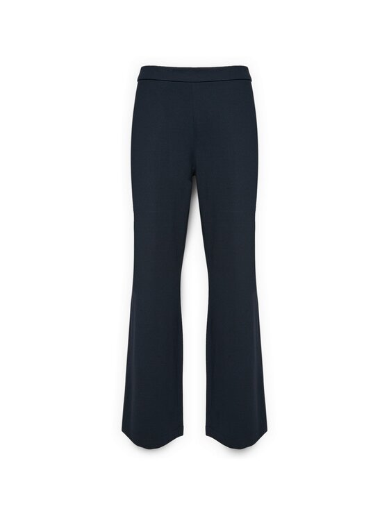 Elena Mirò Elena Mirò Pantaloni di tessuto P813Z000211N034 Blu Flare Fit