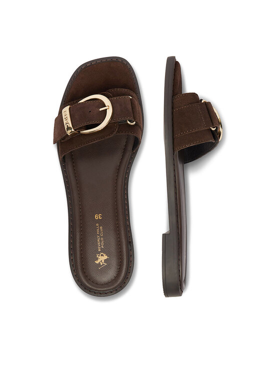 Beverly Hills Polo Club Beverly Hills Polo Club Шльопанці EO-WI16-ALYSHA-01 Коричневий