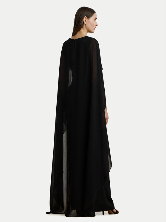 LAUREN RALPH LAUREN LAUREN RALPH LAUREN Estélyi ruha 253951606001 Fekete Slim Fit