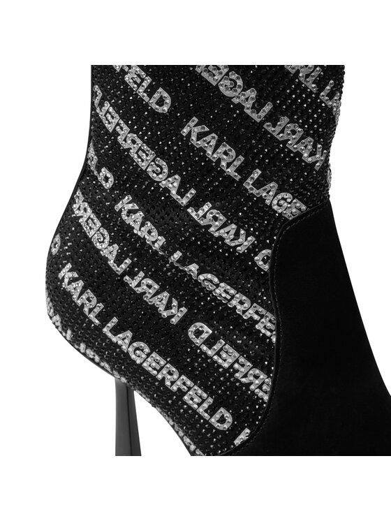 KARL LAGERFELD KARL LAGERFELD Μποτάκια KL31354 Μαύρο
