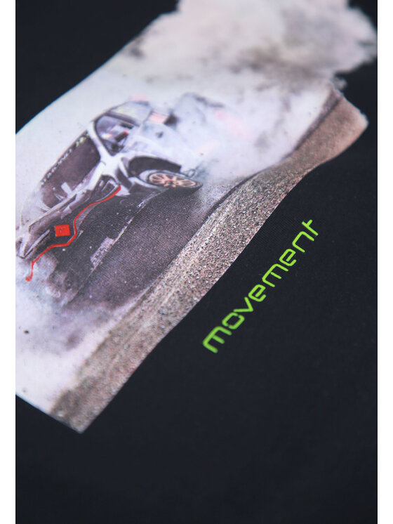 Volcano Volcano T-Shirt T-DUST Granatowy Regular Fit
