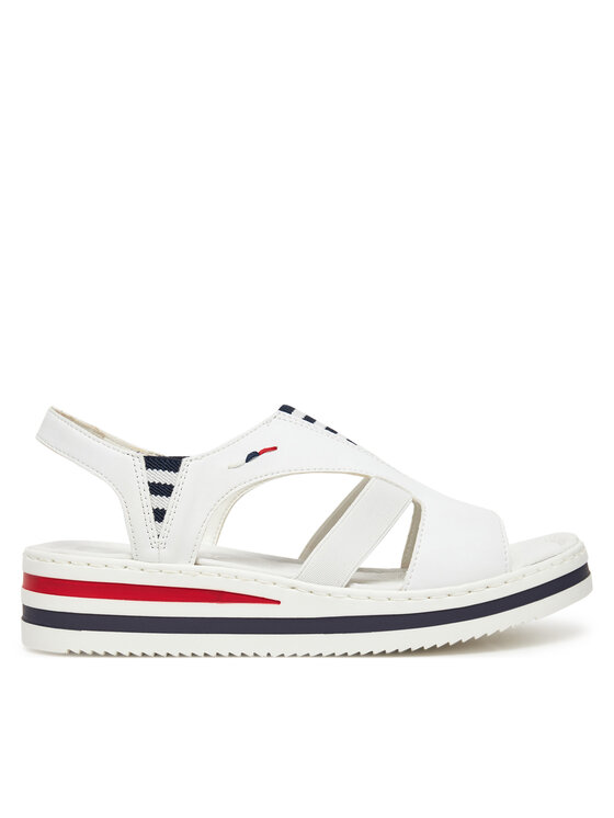 Rieker Rieker Sandalen V02Y5-80 Weiß