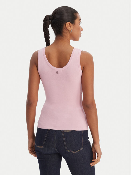 Fracomina Fracomina Top FR26ST4005K524R9 Růžová Slim Fit