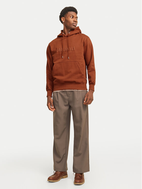 Jack & Jones Jack & Jones Bluza 12262811 Brązowy Regular Fit