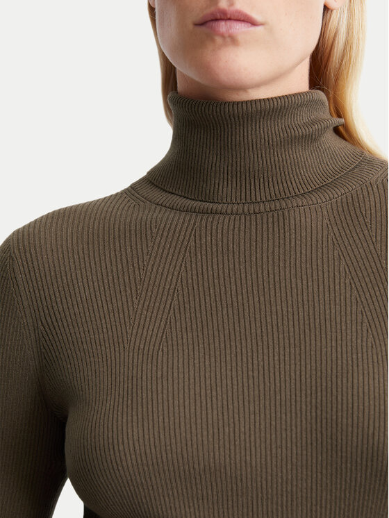 Marc O'Polo Marc O'Polo Rollkragenpullover 409 5014 60679 Braun Regular Fit