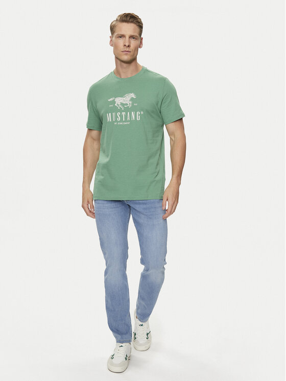 Mustang Mustang Jeansy Vegas 1015119 Niebieski Slim Fit