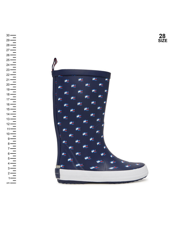 Tommy Hilfiger Tommy Hilfiger Wellington Rain Boot T3XC-33922-1846 S Blu scuro