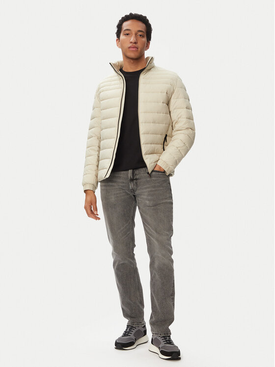 BOSS BOSS Zimní bunda Oden2 50549252 Krémová Regular Fit