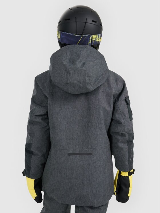 4F 4F Kurtka snowboardowa 4FJRAW25TTJAU1039-20S Czarny Oversize