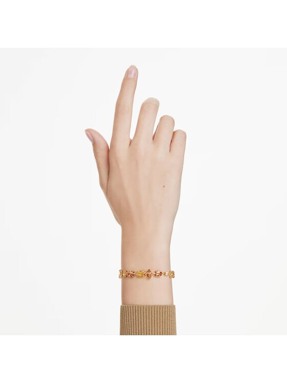 Swarovski Swarovski Bransoletka Gema 5754260 Złoty