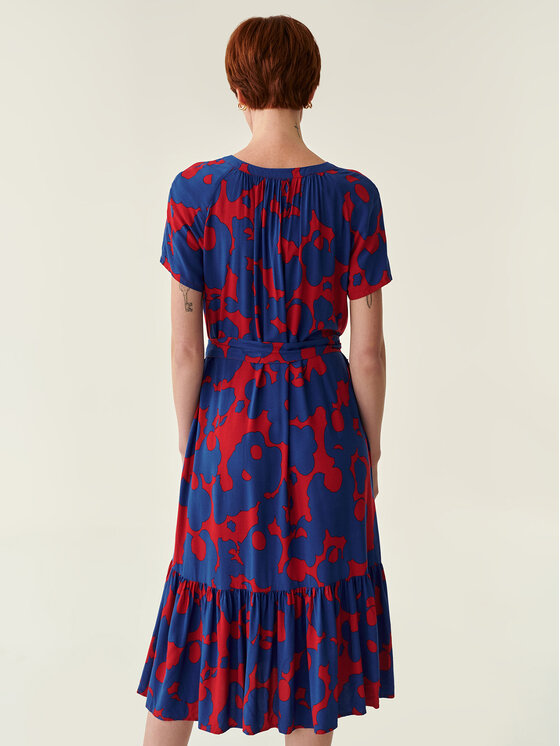 Tatuum Tatuum Kleid für den Alltag Mono T2214.196 Blau Regular Fit