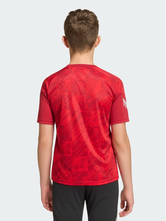 adidas adidas Koszulka techniczna 169684 Czerwony Regular Fit