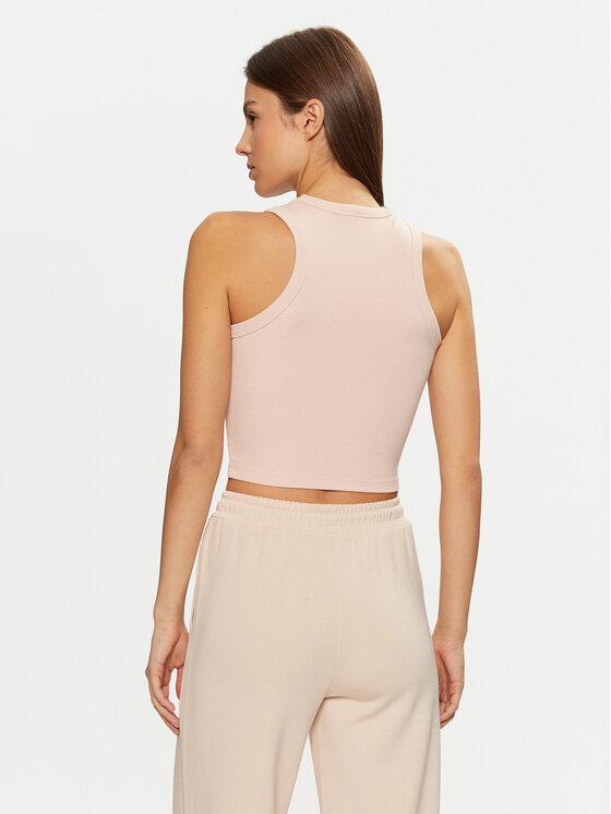 Guess Guess Top V3GP19 K8RT2 Różowy Slim Fit
