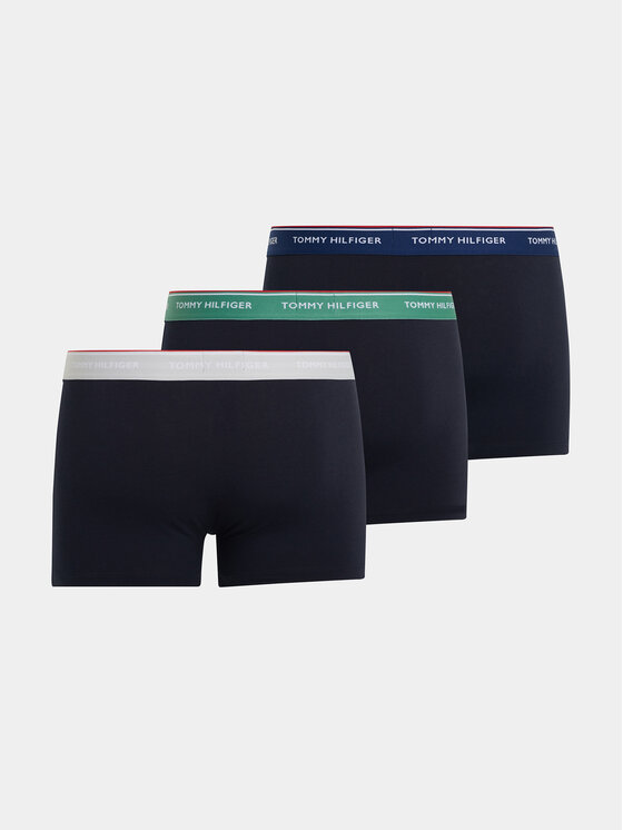 Tommy Hilfiger Tommy Hilfiger Komplet 3 par bokserek UM0UM01642 Czarny