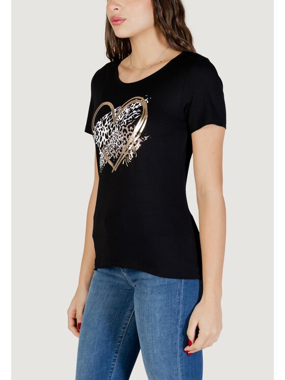 Morgan De Toi Morgan De Toi T-shirt 261-DLOPI Nero Casual Fit