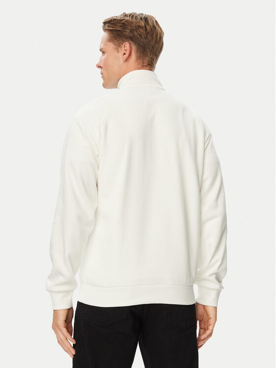 Lacoste Lacoste Bluza SH8866 Kremowy Regular Fit