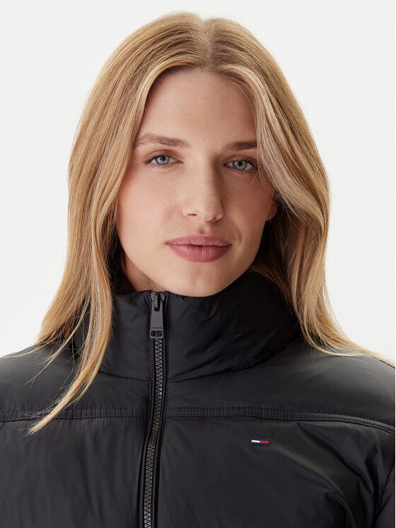 Tommy Jeans Tommy Jeans Зимно яке DW0DW21619 Черен Relaxed Fit