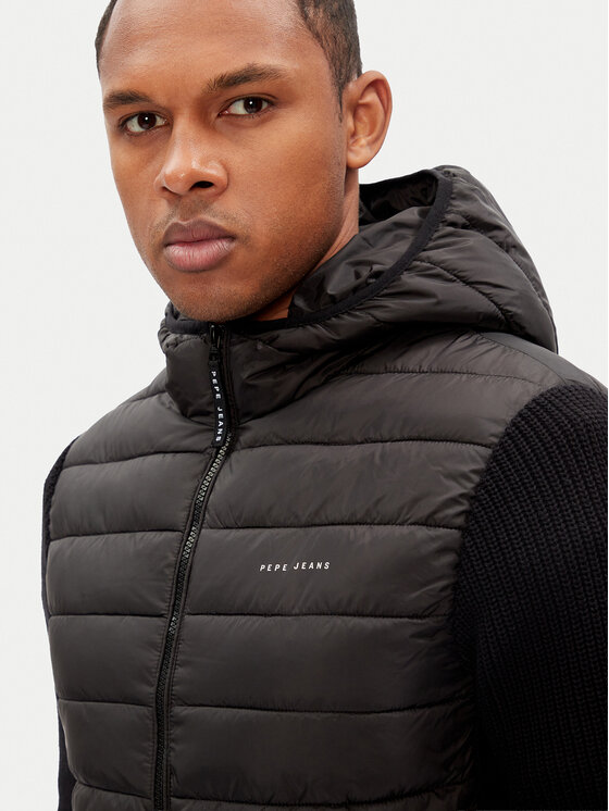 Pepe Jeans Pepe Jeans Kevad-sügis jope Lambert PM702498 Must Regular Fit