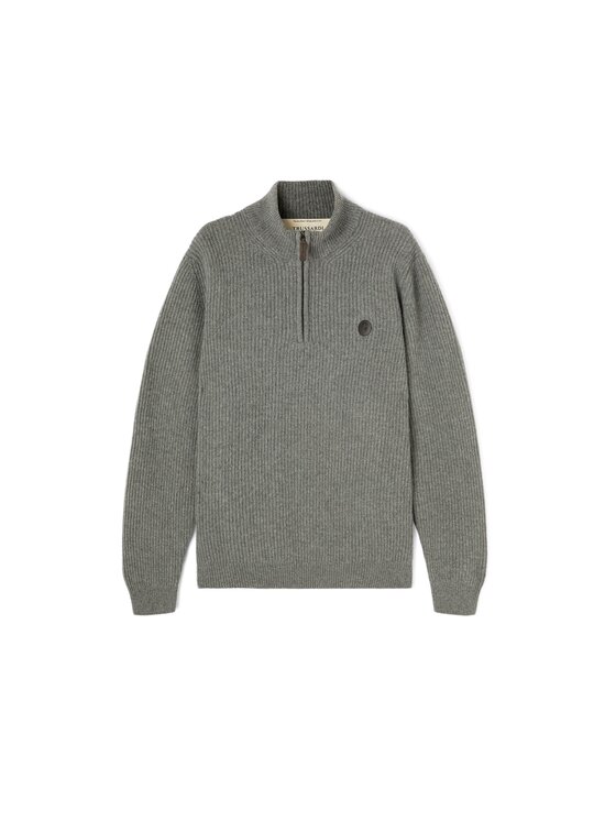 Trussardi Trussardi Cardigan M2448000304N0M3 Grigio Regular Fit