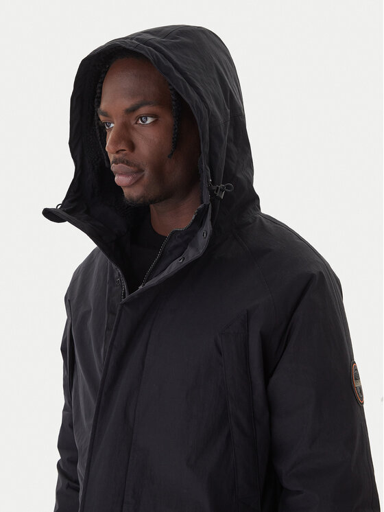 Napapijri Napapijri Winterjacke A-Diries NP0A88TE Schwarz Regular Fit