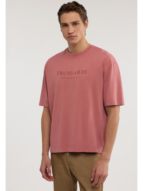 Trussardi Trussardi T-shirt G0758000232N078 Rosa Over Fit