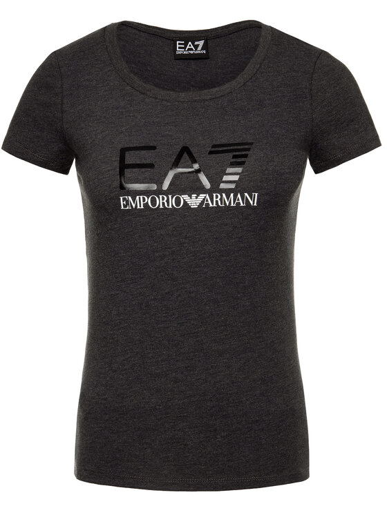 EA7 Emporio Armani EA7 Emporio Armani T-Shirt 8NTT63 TJ12Z 3909 Szary Slim Fit