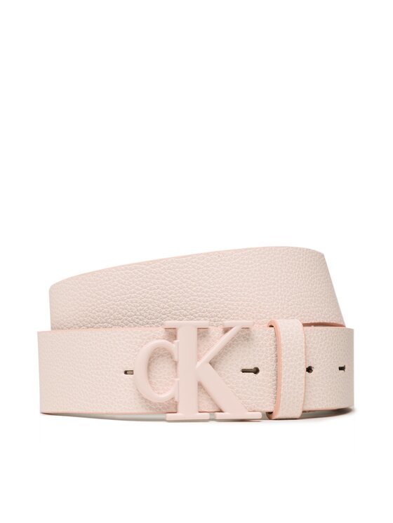 Calvin Klein Jeans Sieviešu josta Mono Hw Lthr Belt 35Mm K60K610588 Rozā