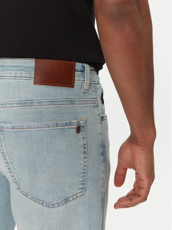 BOSS BOSS Jeans hlače Maine 50537814 Svetlo modra Regular Fit