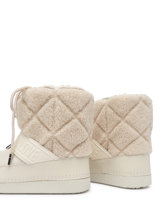 LOVE MOSCHINO LOVE MOSCHINO Sněhule JA24412G0NISJ Écru